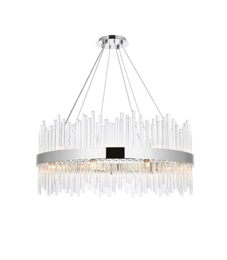 Buy chrome Dallas Pendant by Elegant Lighting