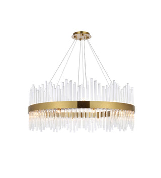 Buy satin-gold Dallas Pendant by Elegant Lighting