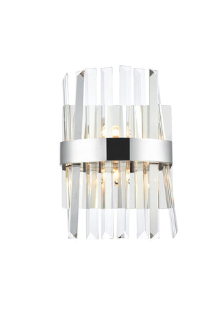 Buy chrome-and-clear-shade Serephina Vanity by Elegant Lighting