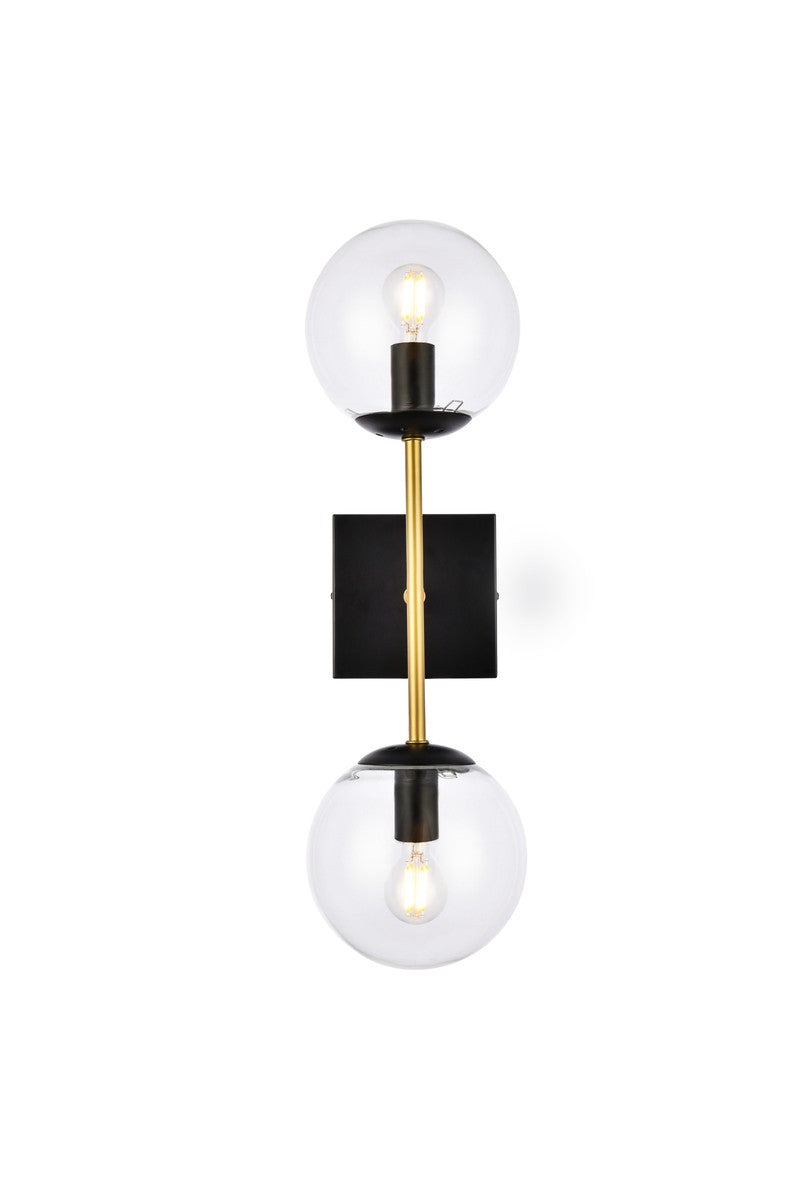 Elegant Lighting-LD2357BKR image
