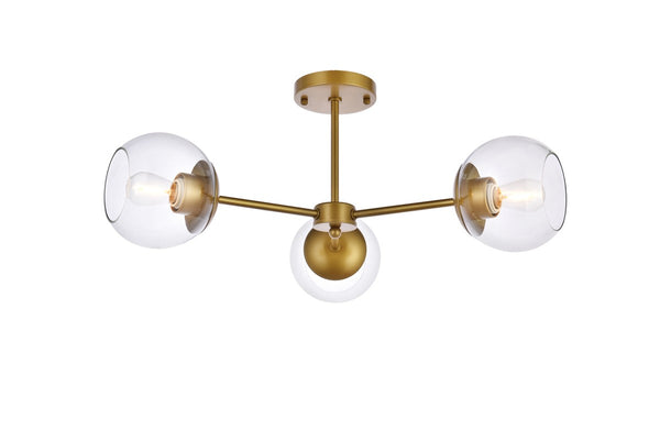 Briggs Flush Mount Light by Elegant Lighting