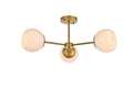Briggs Flush Mount Ceiling Light by Elegant Lighting