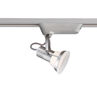Buy satin-nickel-with-frost-glass-and-frosted-shade Vortex Track Light by Eurofase