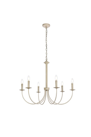 Buy weathered-dove Brielle Pendant by Elegant Lighting