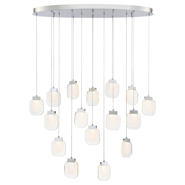 Paget Chandelier by Eurofase
