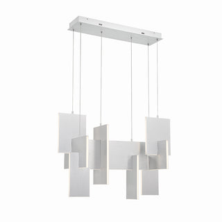 Buy silver Coburg Chandelier by Eurofase