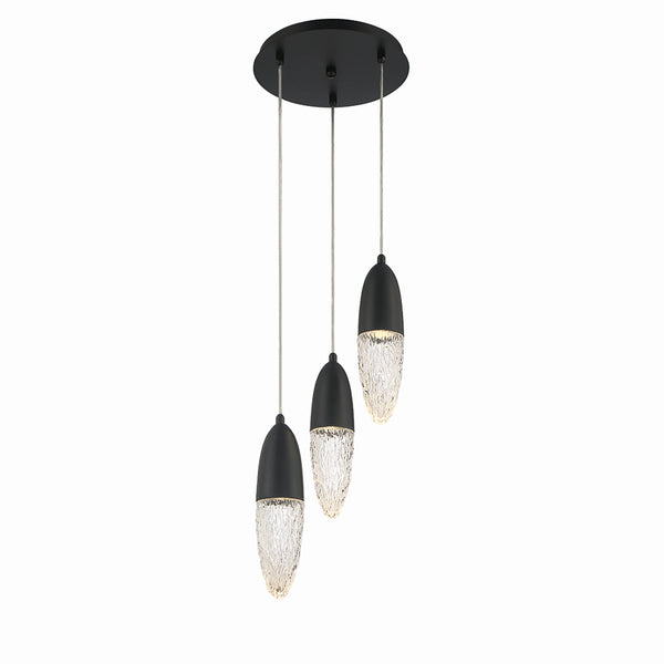 Ecrou Chandelier by Eurofase
