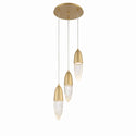 Ecrou Chandelier by Eurofase