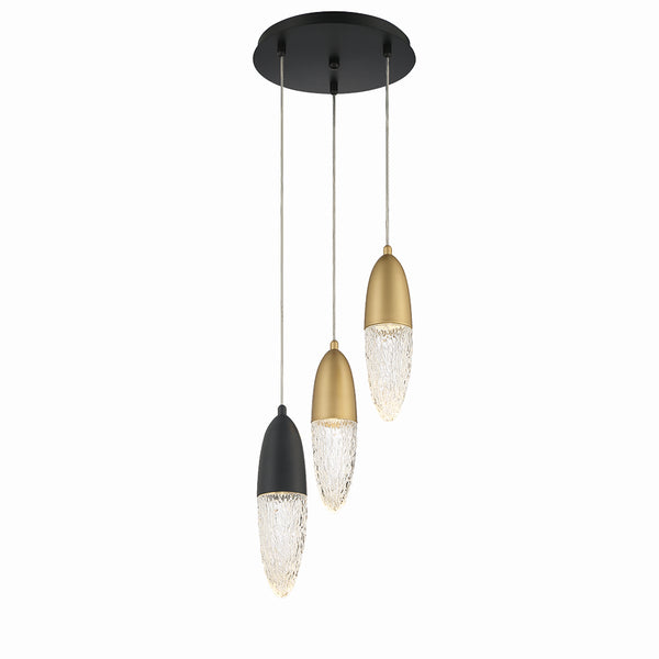 Ecrou Chandelier by Eurofase