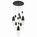 Ecrou Chandelier by Eurofase
