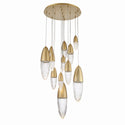 Ecrou Chandelier by Eurofase