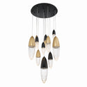 Ecrou Chandelier by Eurofase