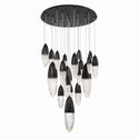 Ecrou Chandelier by Eurofase