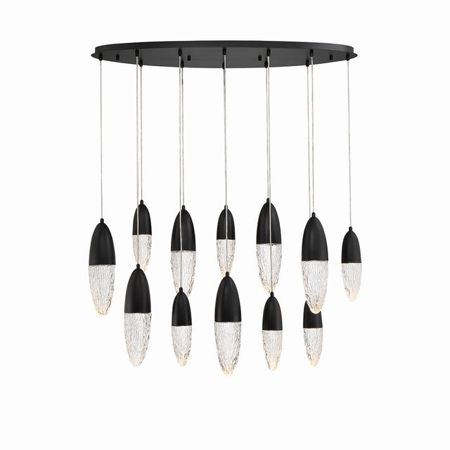 Ecrou Chandelier by Eurofase