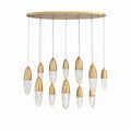 Ecrou Chandelier by Eurofase