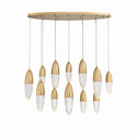 Ecrou Chandelier by Eurofase