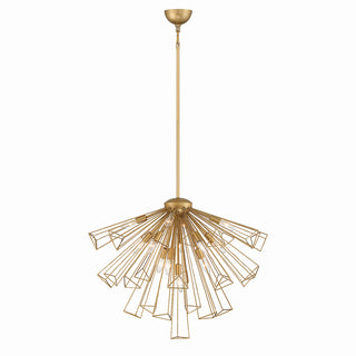 Buy gold Dendelio Chandelier by Eurofase