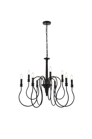 Buy black Flynx Outdoor (Damp) Pendant by Elegant Lighting