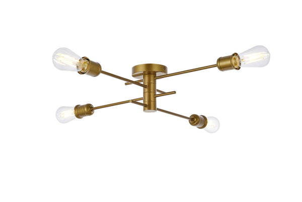 Xavier Outdoor (Damp) Flush Mount Light by Elegant Lighting