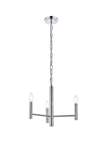 Buy chrome Carmella Outdoor (Damp) Pendant by Elegant Lighting