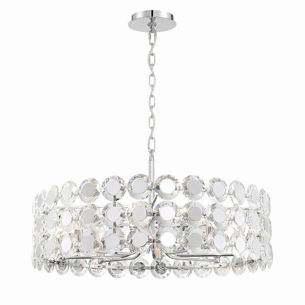 Perrene Chandelier by Eurofase