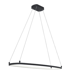 Buy matte-black Koloa Chandelier by Kichler