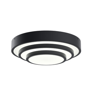 Buy matte-black Dombard Flush Mount Ceiling Light by Kichler