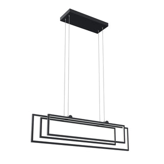 Buy matte-black Jestin Chandelier by Kichler