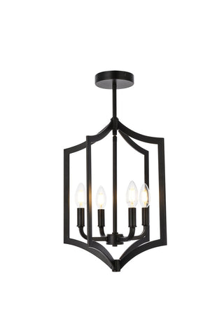 Buy black Kiera Outdoor (Damp) Pendant by Elegant Lighting