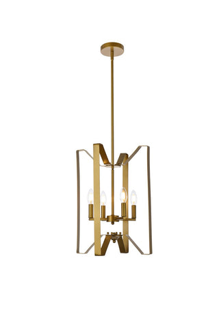 Hoffman Outdoor (Damp) Pendant by Elegant Lighting