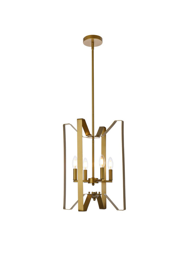 Hoffman Outdoor (Damp) Pendant by Elegant Lighting