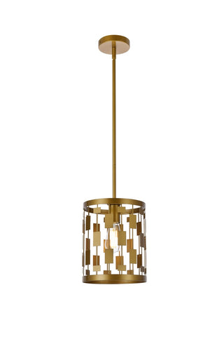 Buy brass Levante Outdoor (Damp) Pendant by Elegant Lighting