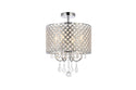 Elise Flush Mount Ceiling Light by Elegant Lighting