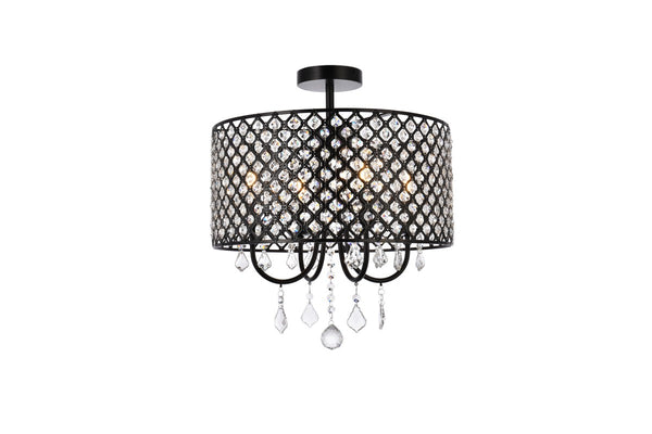 Elise Flush Mount Ceiling Light by Elegant Lighting