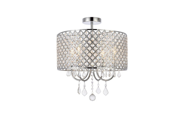 Elise Flush Mount Ceiling Light by Elegant Lighting
