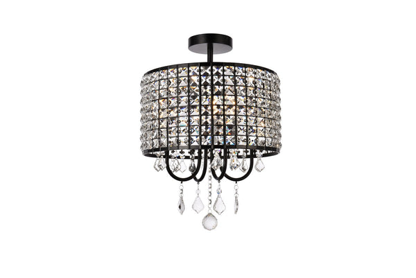 Elise Flush Mount Ceiling Light by Elegant Lighting