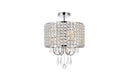 Elise Flush Mount Ceiling Light by Elegant Lighting