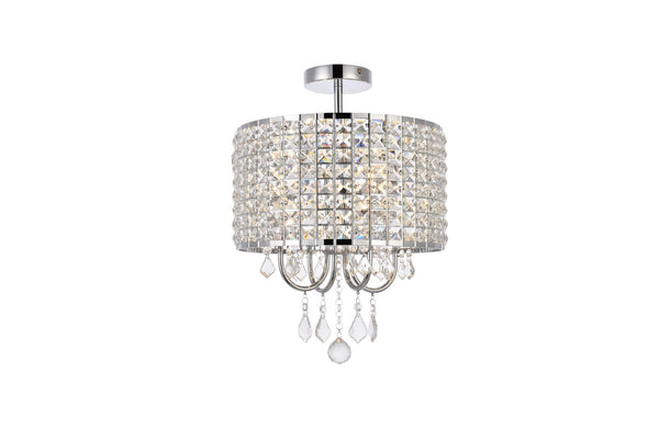 Elise Flush Mount Ceiling Light by Elegant Lighting