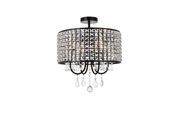 Elise Flush Mount Ceiling Light by Elegant Lighting