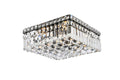 Maxime Outdoor (Damp) Flush Mount Ceiling Light by Elegant Lighting