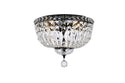 Tranquil Outdoor (Damp) Flush Mount Ceiling Light by Elegant Lighting