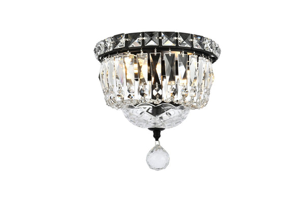 Tranquil Outdoor (Damp) Flush Mount Ceiling Light by Elegant Lighting
