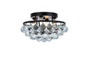 Corona Outdoor (Damp) Flush Mount Ceiling Light by Elegant Lighting