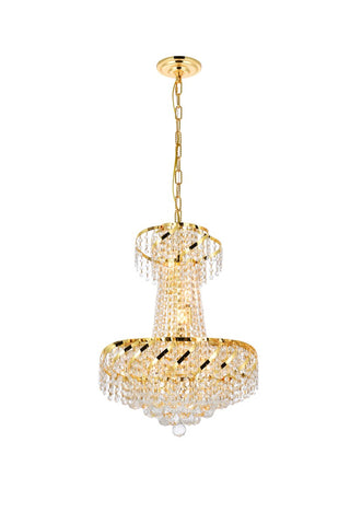 Buy gold Belenus Pendant by Elegant Lighting