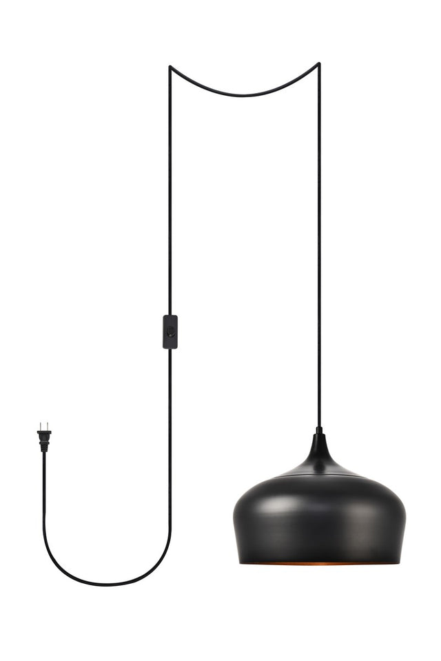 Nora Outdoor (Damp) Pendant by Elegant Lighting