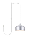 Nora Outdoor (Damp) Pendant by Elegant Lighting