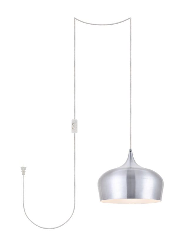 Nora Outdoor (Damp) Pendant by Elegant Lighting