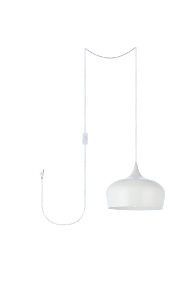 Nora Outdoor (Damp) Pendant by Elegant Lighting