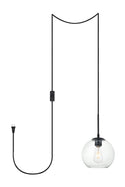 Baxter Outdoor (Damp) Pendant by Elegant Lighting
