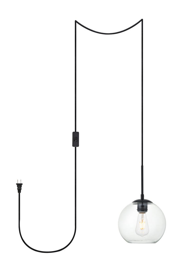Baxter Outdoor (Damp) Pendant by Elegant Lighting
